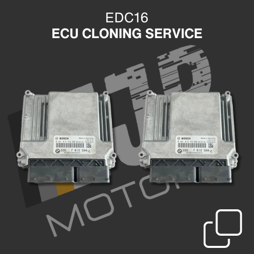 BMW ECU CLONING SERVICE EDC16