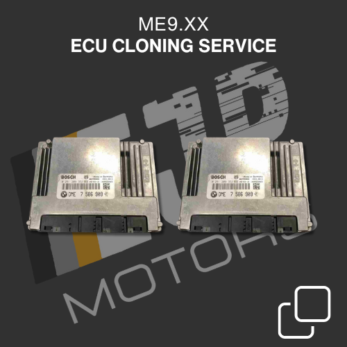 BMW ECU CLONING SERVICE ME9.XX