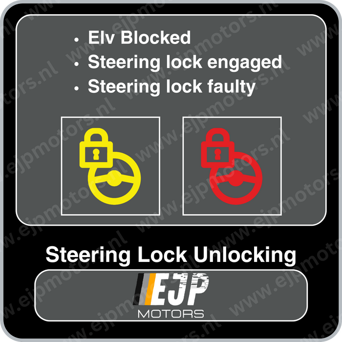 BMW | MINI CAS2 CAS3 ELV Module (Electrical Steering Lock) Removal