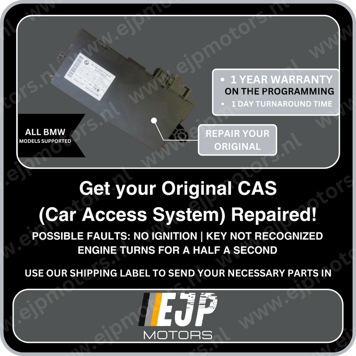 BMW CAS3 Module Repair Service (All BMW Models Supported)